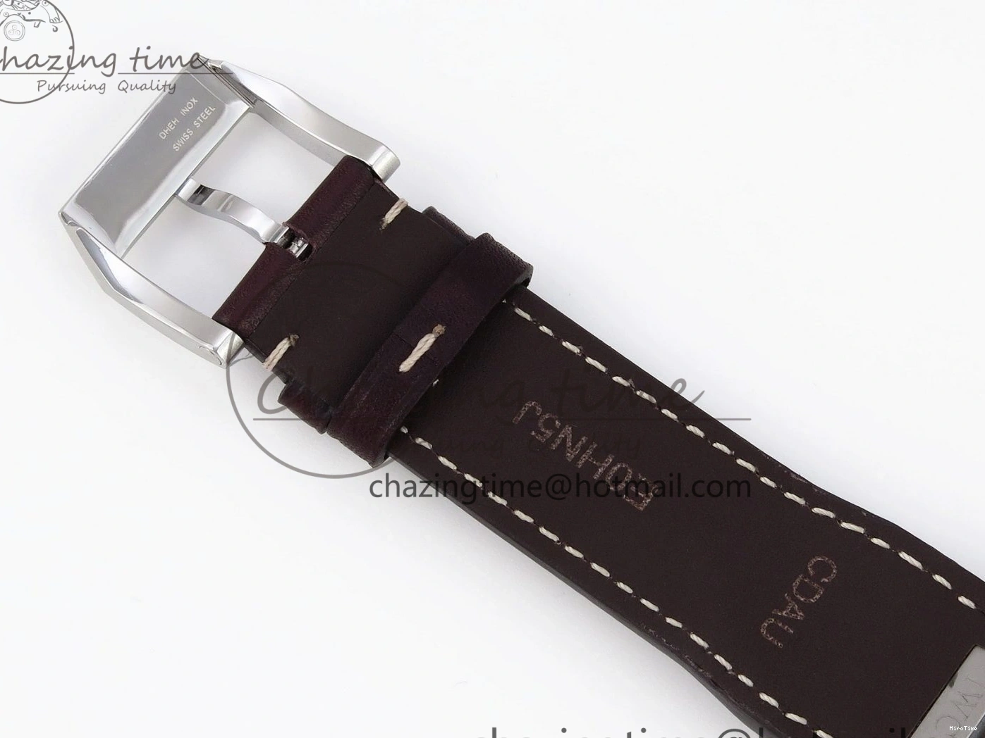 MIROTIME 0127 Pilot Mark XX IW328205 ZF 1:1 Best Edition Green Dial on Brown Leather Strap A UrbanStyle 7029